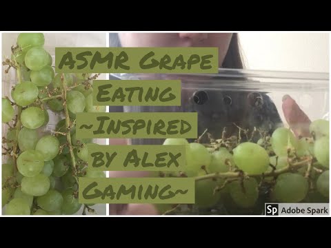 ASMR - Grape Eating