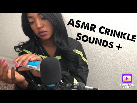 ASMR IN 10 Minutes| Deep Crinkles / Deep Ear Whispering / Scratching & MORE!😴😴