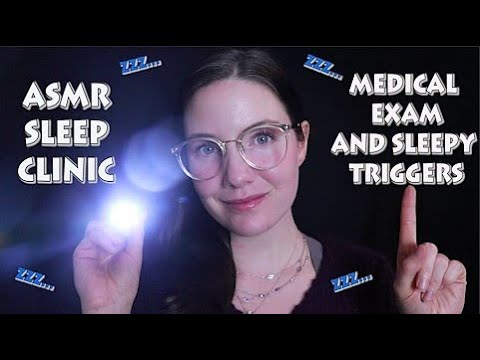 [ASMR] 2 HOUR SLEEP CLINIC Roleplay - MEDICAL DOCTOR EXAM and Relaxing TRIGGERS
