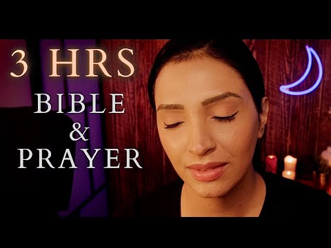 Christian ASMR | 3 Hrs of Bible Reading, Prayer, Meditation