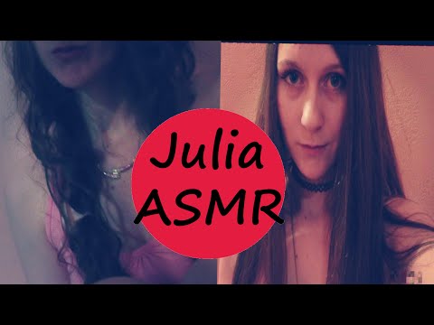 АСМР видео постукивания, царапания, расчесываю волосы/ASMR video tapping, brashing hair—Julia ASMR