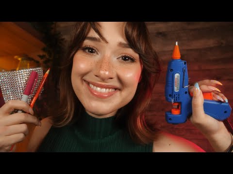 ASMR POV: You Are My ART PROJECT 🎨 Drawing & Other Crafts on Your Face, Layered Sounds