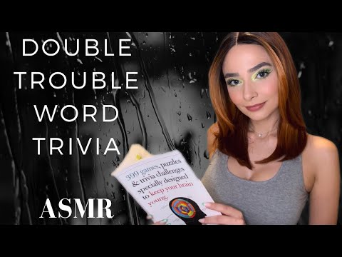 ASMR Double Trouble Word Trivia (Soft Spoken)