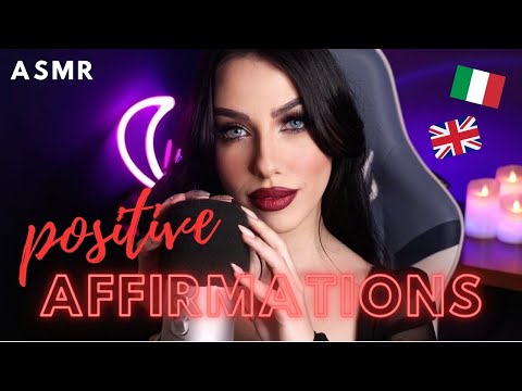 ASMR Affermazioni positive per calmare l'ansia [positive affirmations for anxiety and self love]