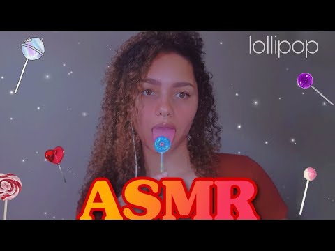 ASMR || Pirulito de Donut 🍩🍭 #asmr lollipop