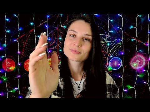 ASMR Reiki Simple Energy Clearing For Sleep ~ Hand Movements, Plucking & Relaxation