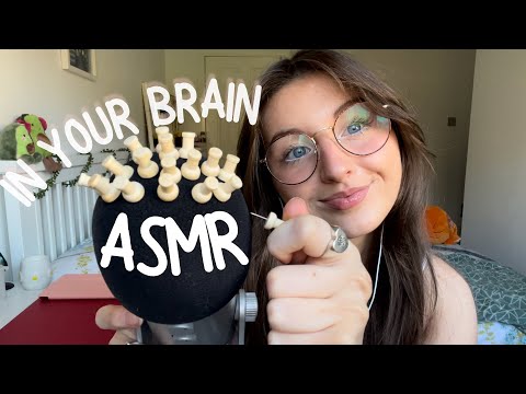 ASMR Intense tingles in your brain🧠 (Soft spoken and whispered mic triggers)