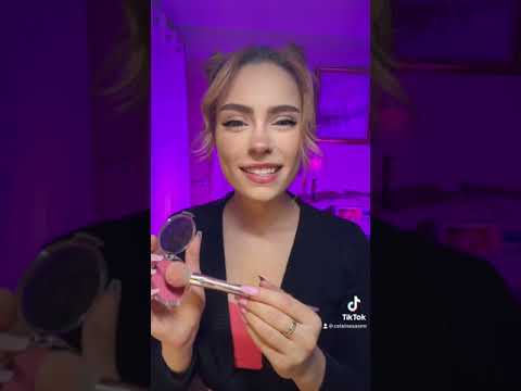 ASMR BESTIE DOES YOUR MAKEUP ❤️#shorts asmr for sleep, layered sounds, oddly satisfying 💤❤️
