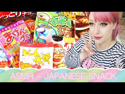 ❤ASMR ITA❤ Japanese Snack // Eating Sounds - Proviamo Snack Giapponesi !! (Video Assaggi ASMR)