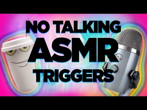 ASMR | TRIGGERS for SLEEP | Tapping, Scratching, Liquid & Lid Sounds | NO TALKING !!!