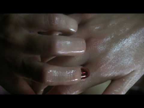 ASMR oil  hand & nail massage  Request