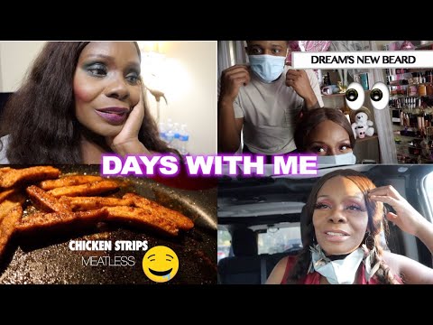 Need To Go Shopping I Cooking Meat-Less Chicken Strips | Seeing Dream's Beard For The First Time