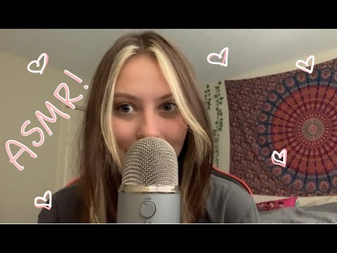Trying ASMR For The First Time With A Mic!