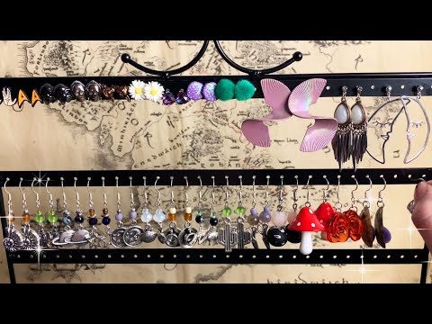 ASMR Earrings Collection Organising (Whispered)
