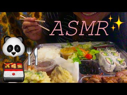 ASMR MUKBANG SATISFYING crunching, chewing, eating sounds (Japanese food)
