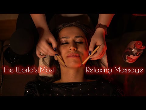 Gentle Touches to the Face and Impressive Asmr Massage