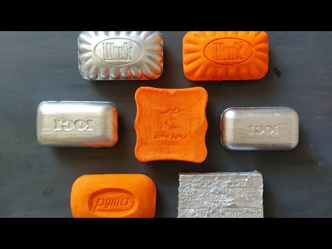 Dry Soap carving ASMR\ relaxing sounds\Satisfying ASMR video\ Cutting soap