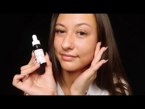 [ASMR] Skincare Routine (Relaxing Tapping & Whispers) ♡