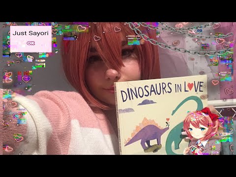 Sayori reads you a bed time story at the sleepover | ddlc asmr | soft spoken | Sugar Sweet