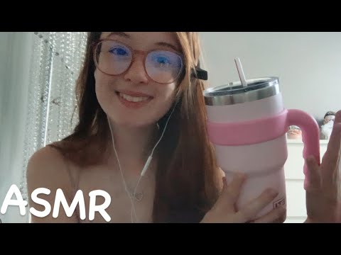 ASMR Tapping Triggers! Lots of Whispers!💤😴 (My new room)