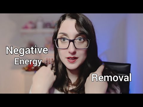 ASMR Negative Energy Removal Plucking (For anxiety and sleep)