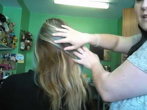 ASMR HAIR BRUSHING / HAIR PLAY / CURLING LONG BLONDE HAIR