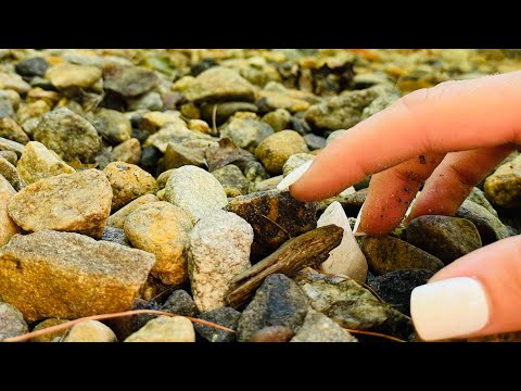 ASMR! Aggressively Playing With Wet Rocks! 🪨💧￼