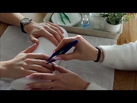 ASMR | Examen des mains 👩🏼‍⚕️ tests et brushing