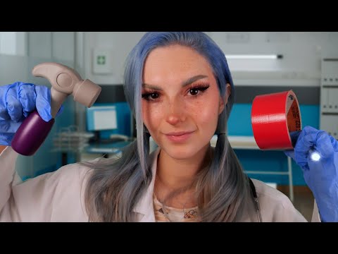 ASMR | Medical Exam Using The Wrong Props (Doctor Check-Up Roleplay)