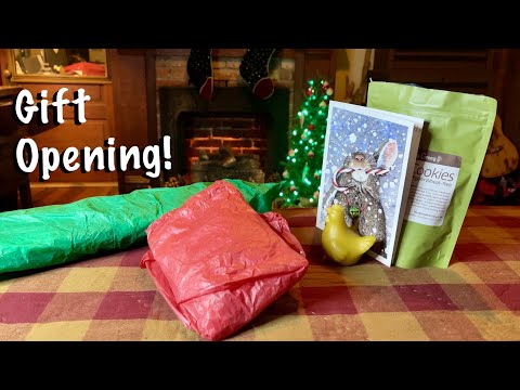 ASMR Opening More Subbie Christmas gifts! (Soft Spoken) Thank you, Kelli & Krista! Unboxing! # 2