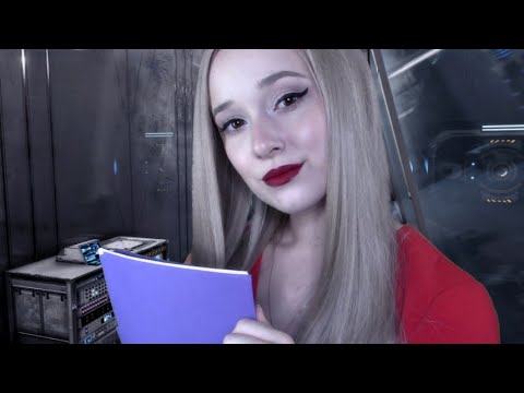 ASMR Medical Exam After a Year Frozen in Cryogenics (Typing, Tapping, Gloves)