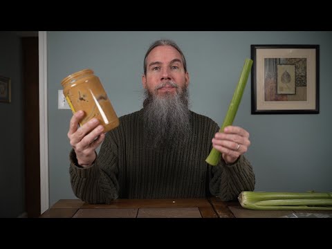 Celery & Peanut Butter ASMR