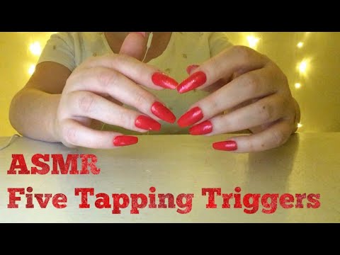 ASMR Five Tapping Triggers