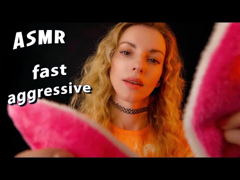 ASMR Fast Aggressive Personal Attention Up-Close Triggers