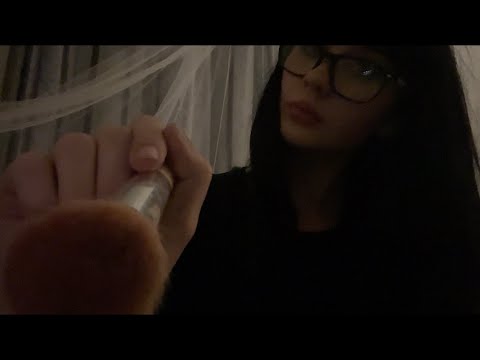 asmr doing your makeup (read disc)