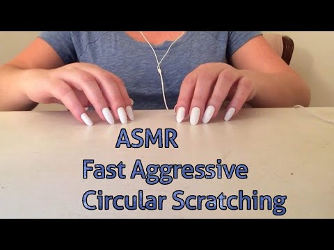 ASMR Fast Aggressive Circular Scratching