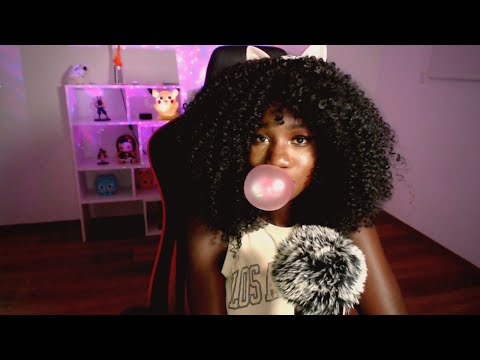 ASMR | Gum Chewing  Fast Sounds & Bubble Blowing