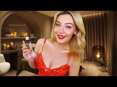 ASMR A VERY SPECIAL MASSAGE...🤫 Spa Massage Roleplay