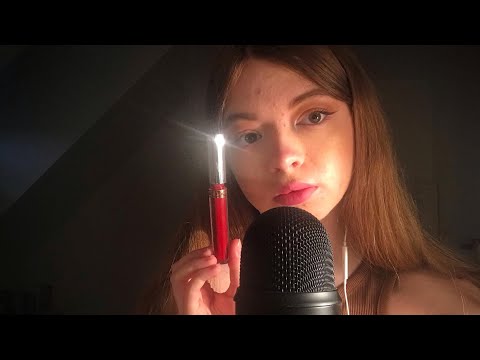 ~ ASMR ~ Mouth sounds + lip gloss💄(and hand movements)
