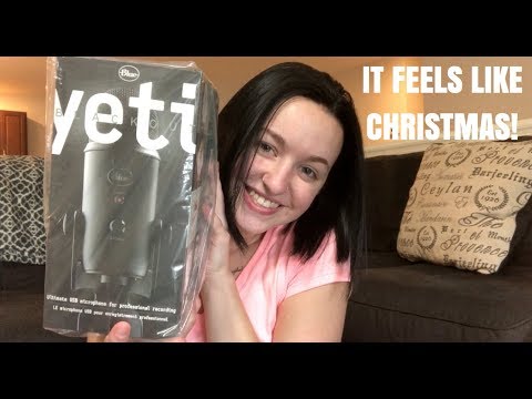UNBOXING MY YETI MICROPHONE (Not ASMR)