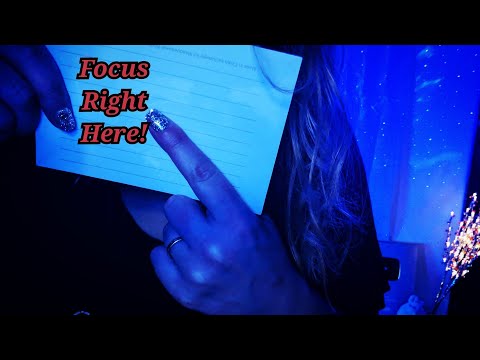 Stop What You're Doing and Focus Where I Tell You ASMR