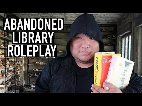 ASMR | Abandoned Library (Book Sounds)