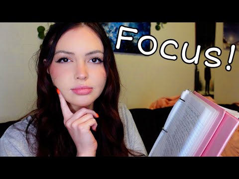 PAY ATTENTION…Focus! ASMR Helping you study (softly spoken and whispers)