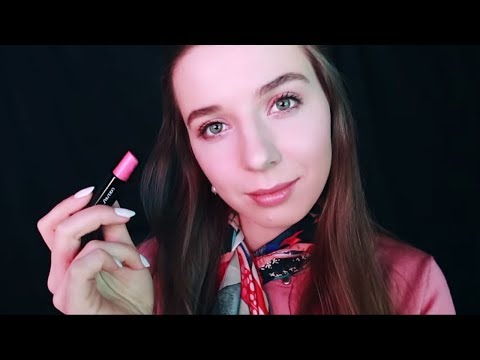 ASMR Lipstick Application On You 💄 Personal Attention, Rain Sounds, Semi Inaudible Whispers.