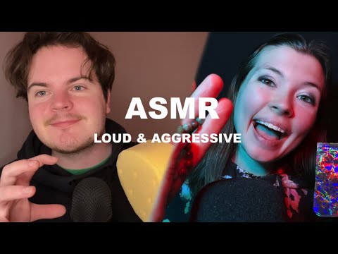 ACTUALLY Fast & Aggressive ASMR Loud & Aggressive Triggers