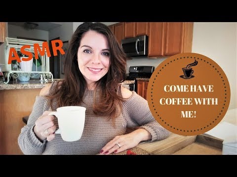ASMR - RELAXING Tapping, Scratching, Liquid, Food Sounds, Soft Spoken, Roleplay🍵☕😀❤