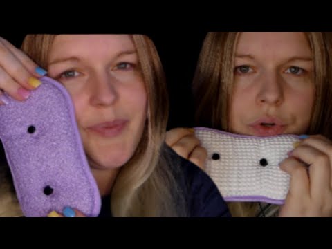 ASMR |  Extreme Sponge Scratching, Mouth Sounds, Nail Tapping, Brushing.