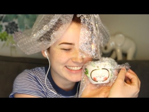 ASMR Hanging Out (Unboxing & Face Mask)