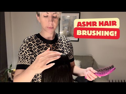 ASMR Hair Brushing, Head Massage, Hair Play for Your Relaxation 💤💤💤