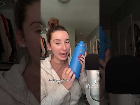 ASMR Water Bottle Tapping & Sounds